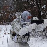 Зимний маскировочный костюм